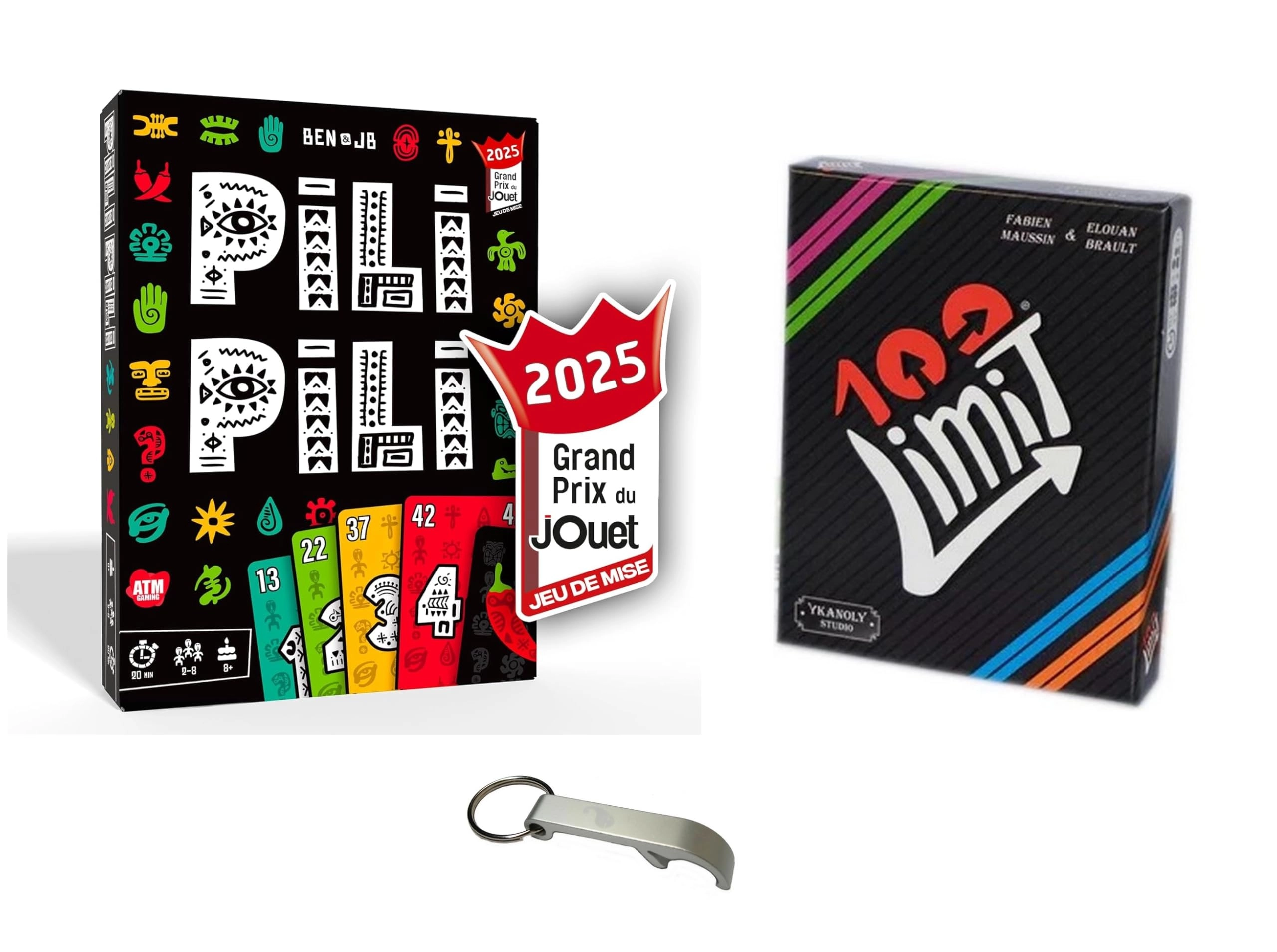 Blumie Shop Pili Pili - Card Game + 100 Limit + Bottle Opener (French)