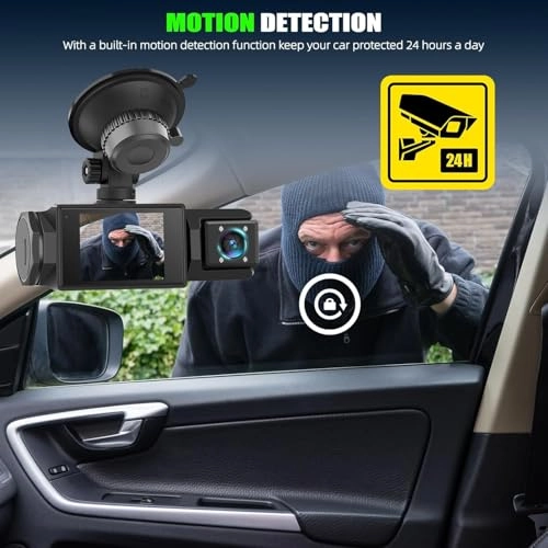 3 Channel Dash Cam - 1080P 30FPS