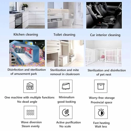 Portable Steam Cleaner - 5 bar 2 L