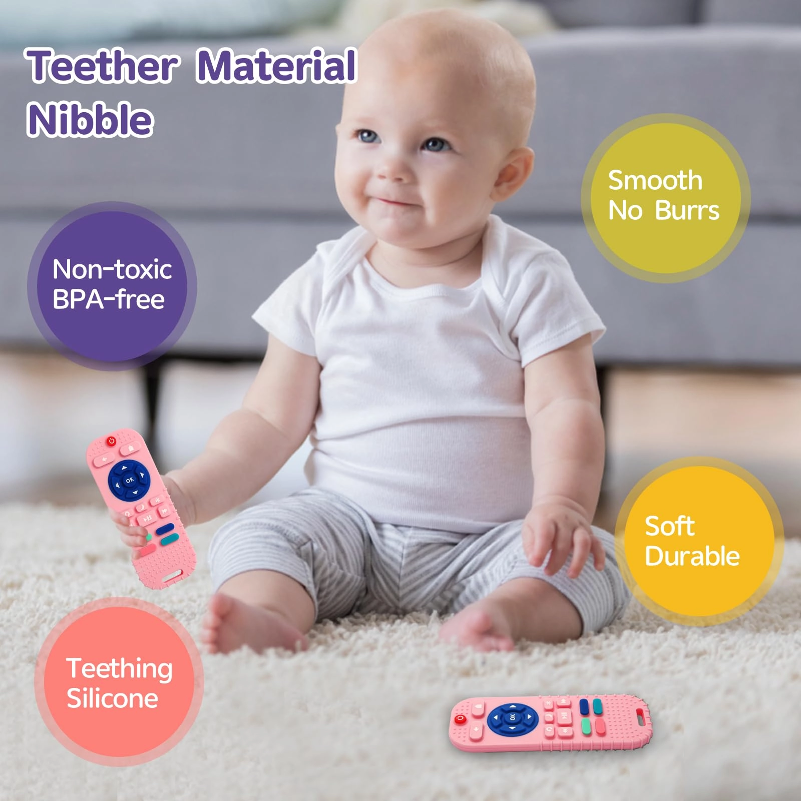 Remote Teether - Silicone