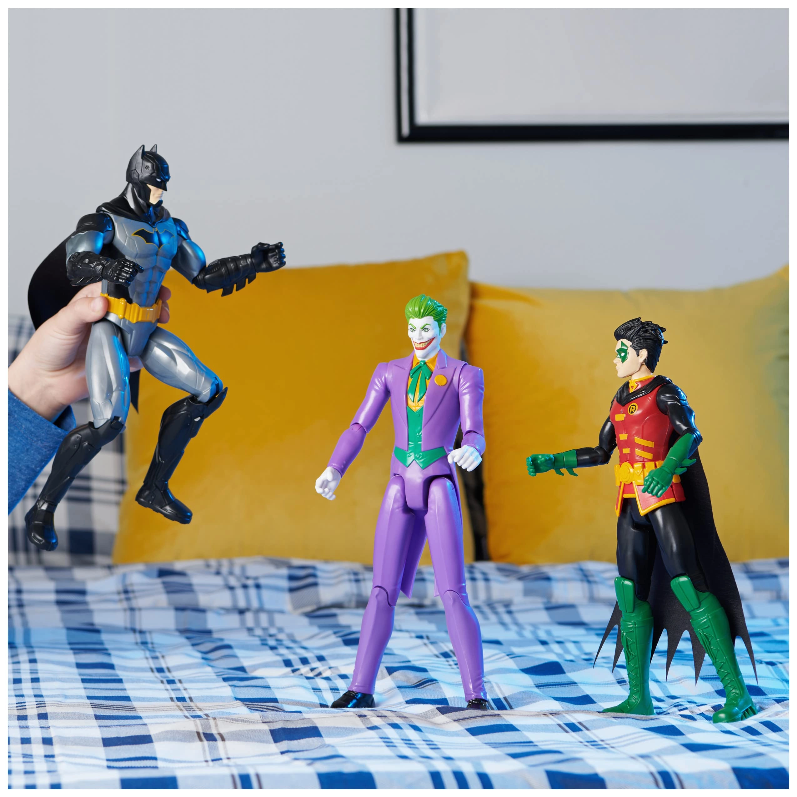 Batman - 30 cm + Robin + Joker - DC Comics