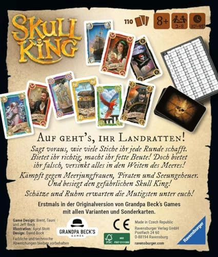 Skull King - Card Game (German)