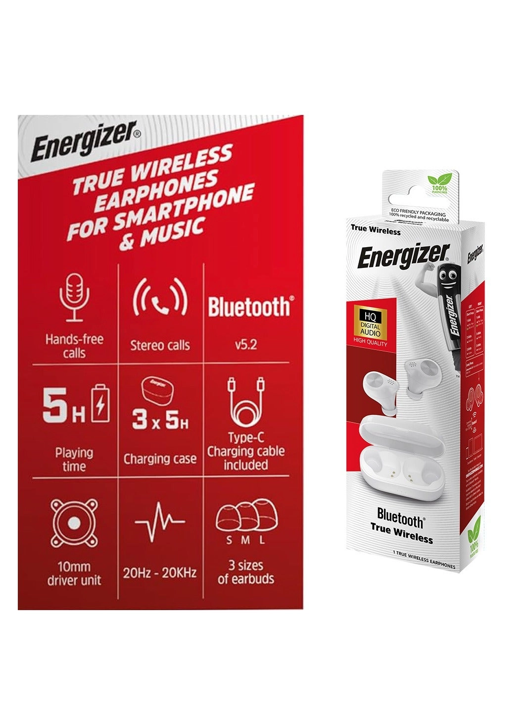 TWS40WH Wireless Earbud