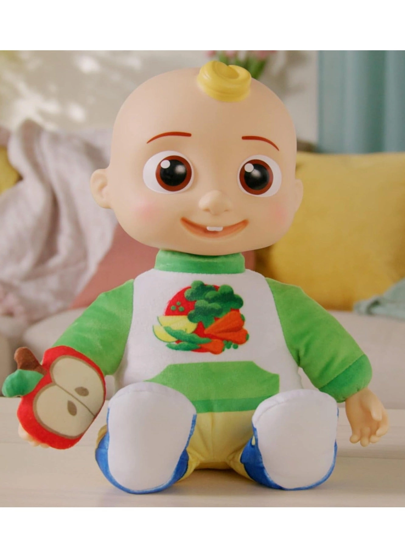 Cocomelon Roto Plush Musical Snack Time JJ