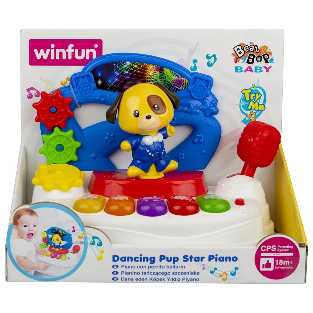 Dancing Pup Star Piano - 18 months & Up