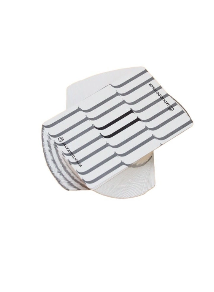 J.Card - Double-sided High Quality Plastic Instructions Printed