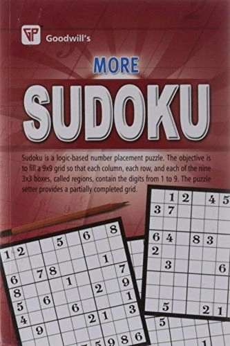 Goodwill Publishing House More Sudoku