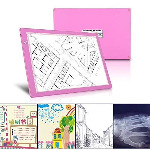 Drawing Tablet - LED Light Box Stepless Dimming A4 Size