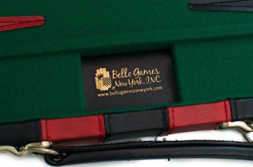 Greenwich Avenue Backgammon Set - 18" Faux Leather