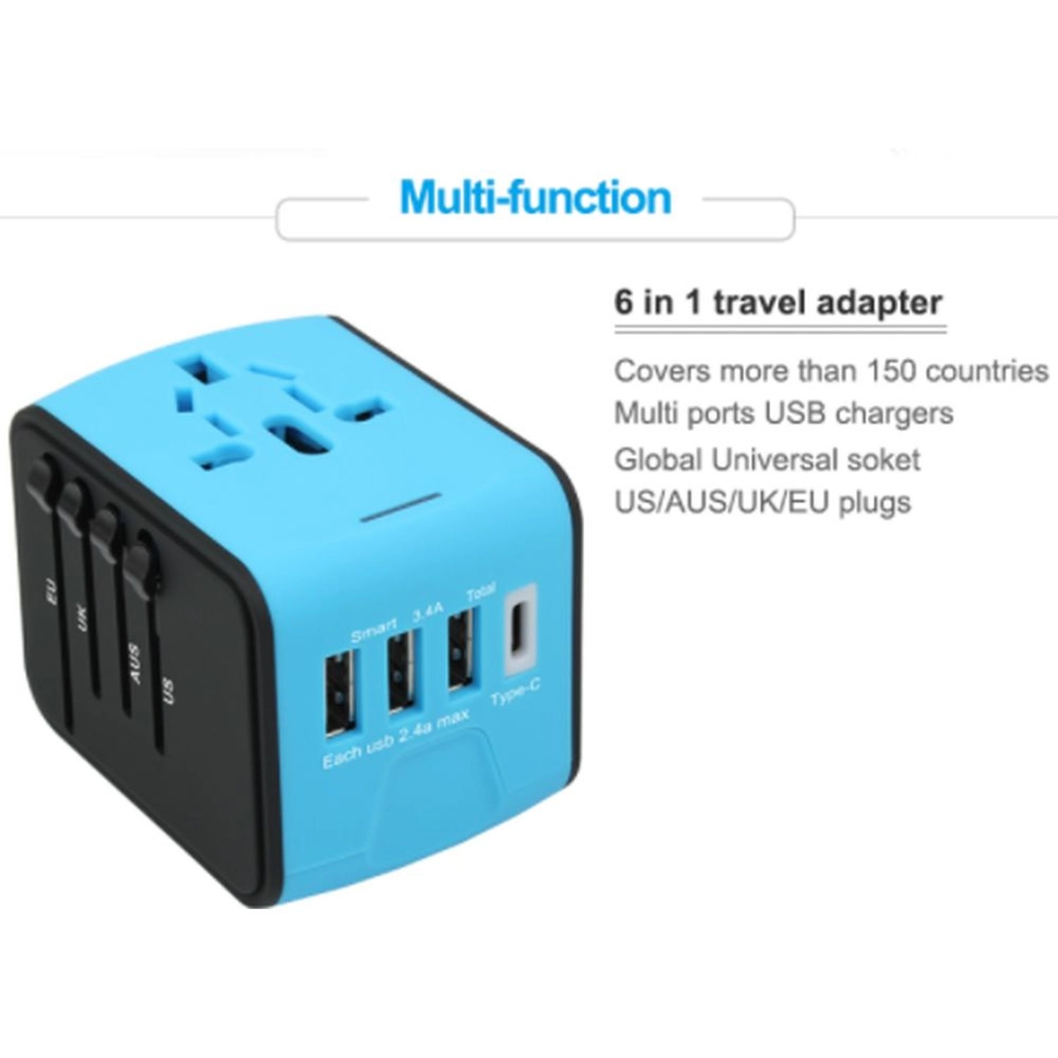 Veloce-Series - US/AUS/UK/EU Plugs