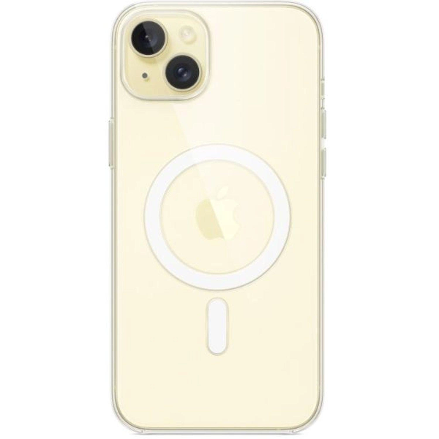 Back Cover Mobile Case Clear with MagSafe for iPhone 15