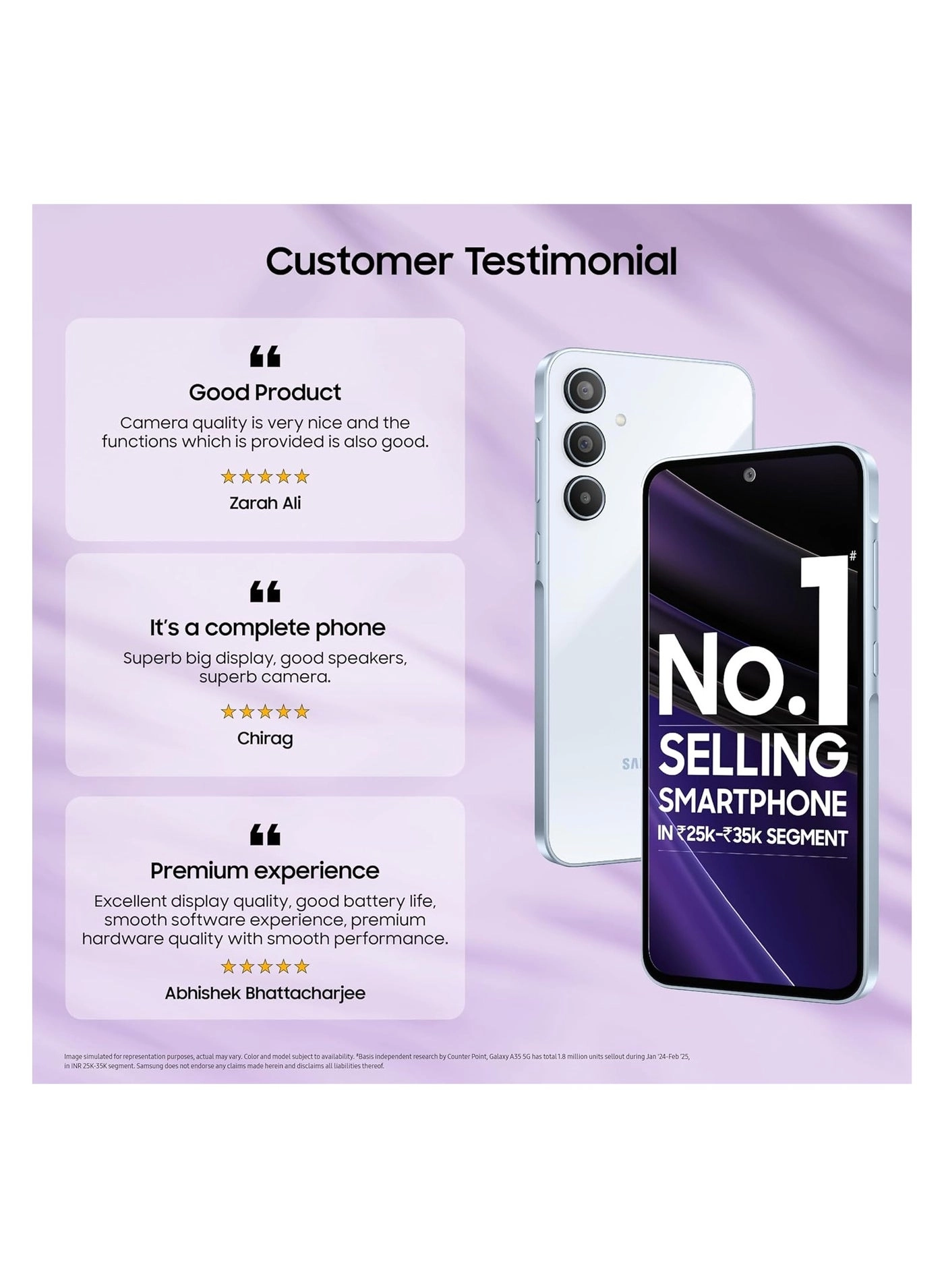 Galaxy A35 - 8GB 128GB