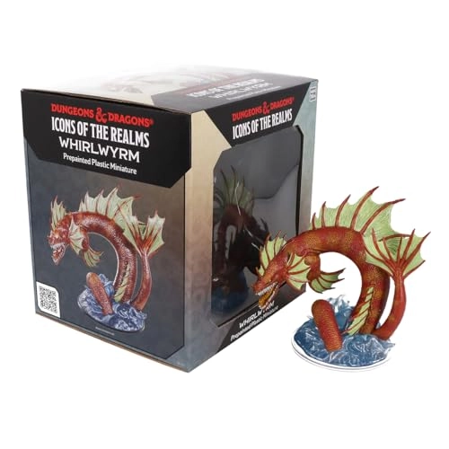 D&D Icons of The Realms :Planescape: Adventures in The Multiverse Whirlwyrm Boxed Miniature Minis | Dungeons and Dragons Painted Figures