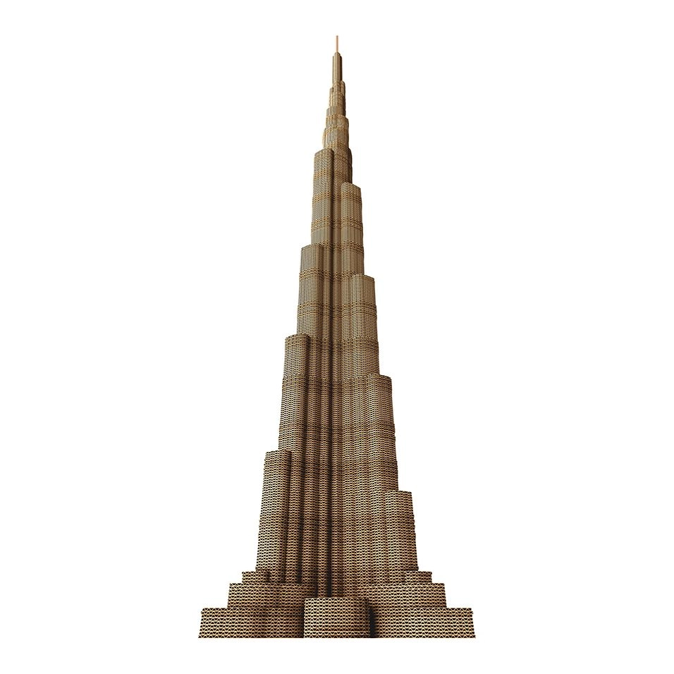 CARTONIC Burj Khalifa 3D Puzzle (CARTBURJ) - 434 pcs