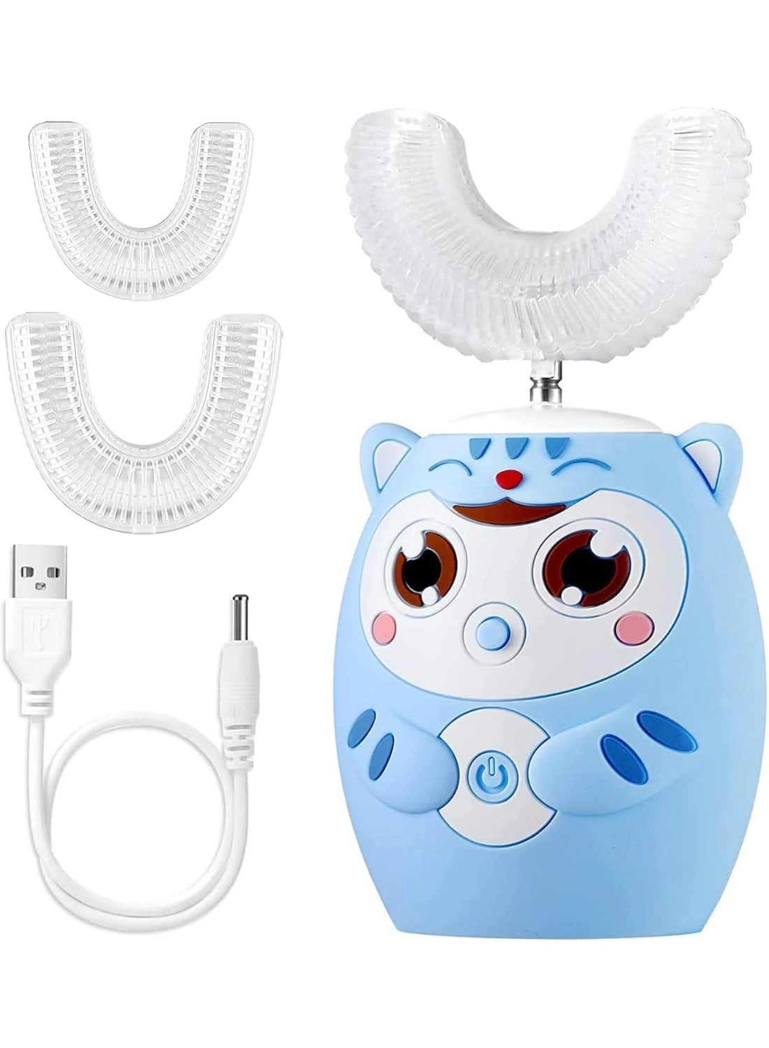 U Shaped Ultrasonic Automatic Toothbrush - Six Cleaning Modes Rechargeable