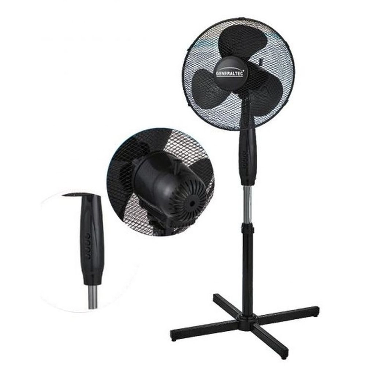 GENERALTEC GFAN16S - Stand Fan 16-Inch