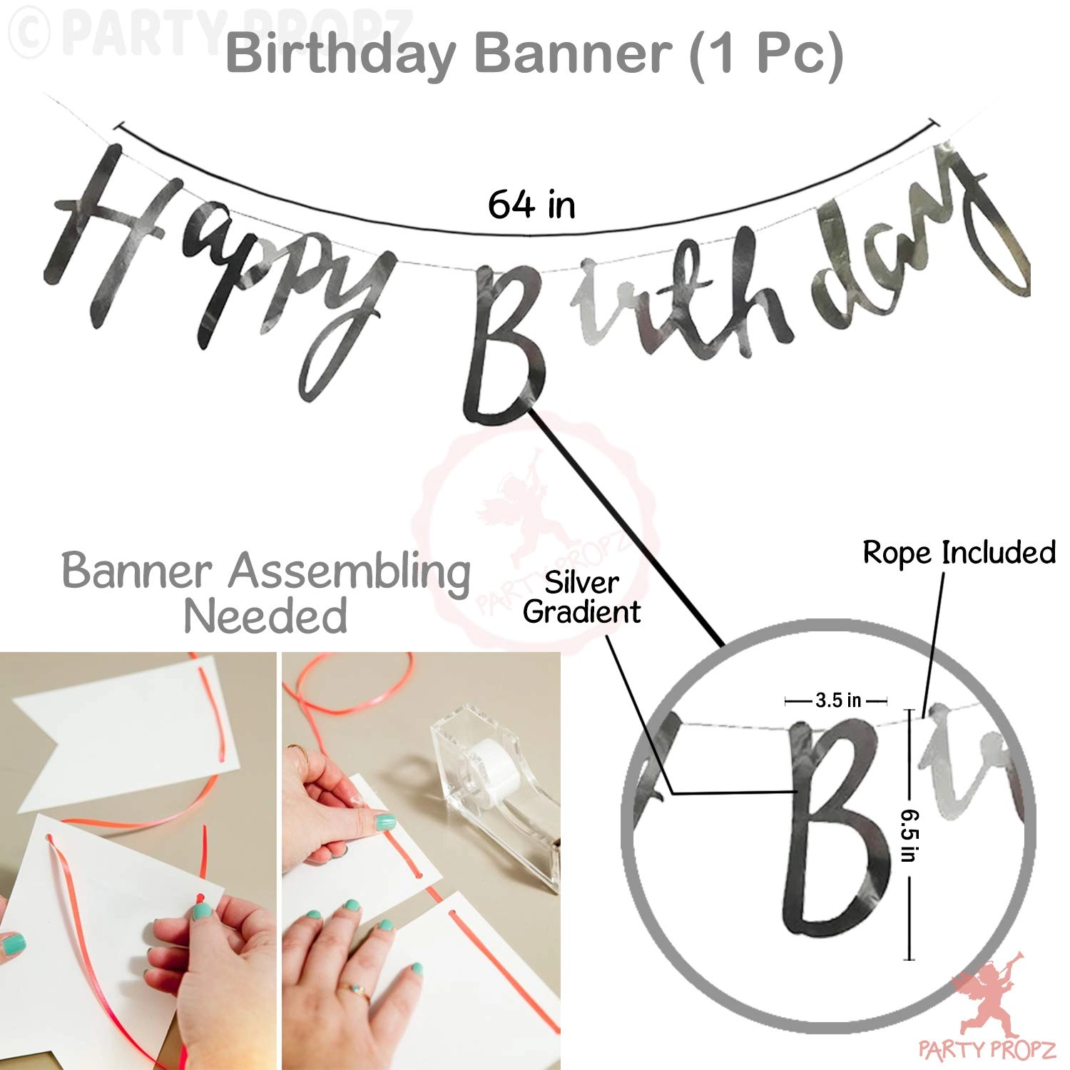Birthday Decoration Items - 17Pcs Birthday