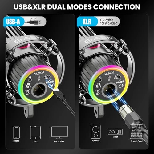 SL2000 USB+XLR Microphone
