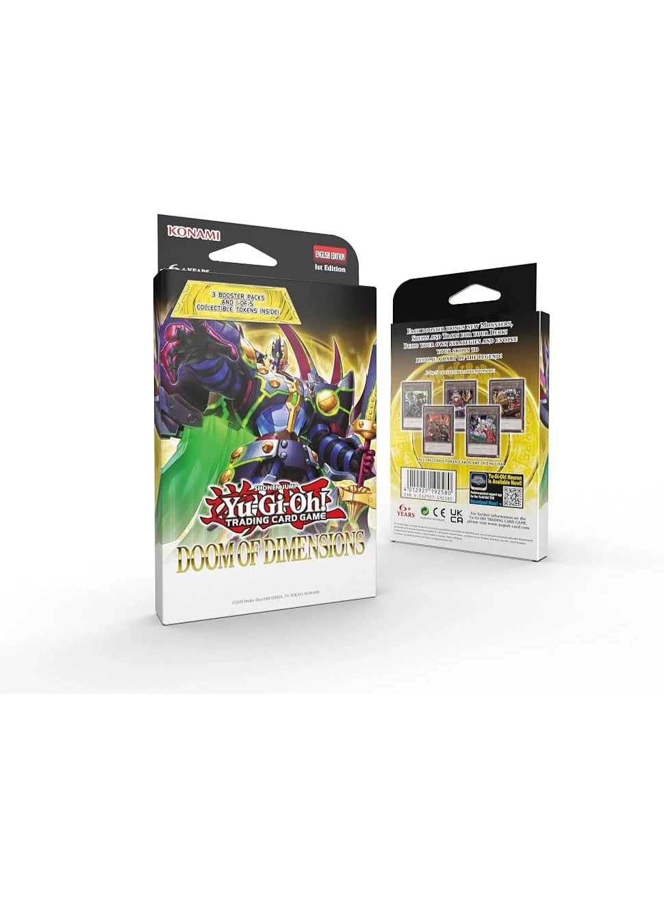 Yu-Gi-Oh Doom of Dimensions Booster - English 1pcs