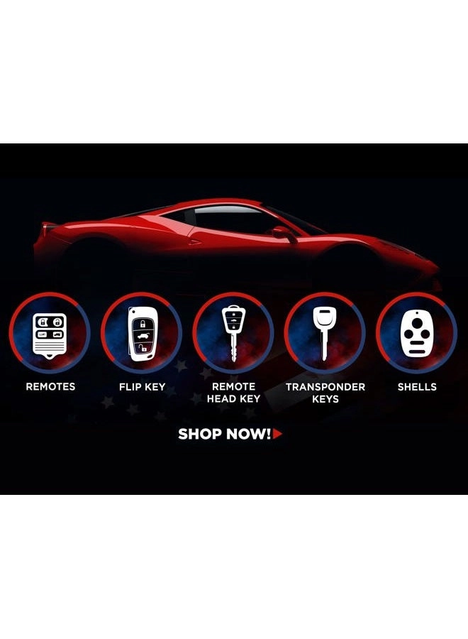 Keyless Entry Remote - Buick Rainier Chevy Trailblazer GMC Envoy Isuzu Ascender Oldsmobile Bravada