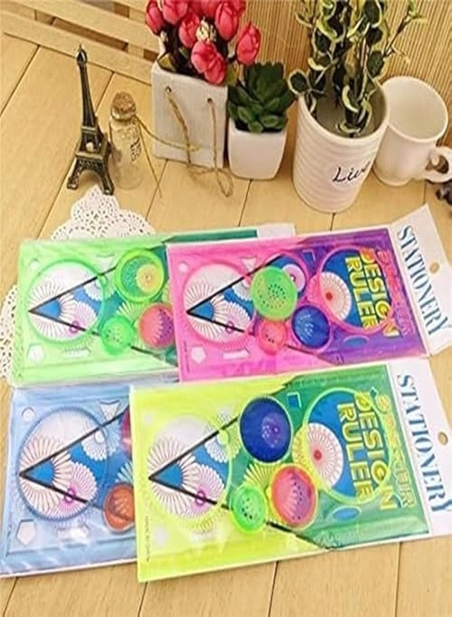 Designer Spirograph Ruler Set - 6+ years