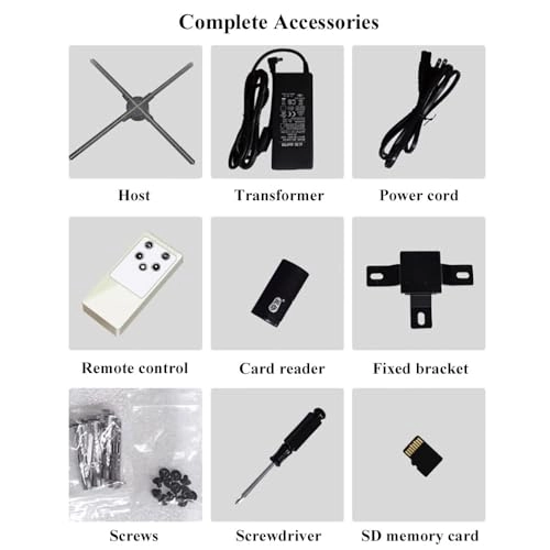 3D Hologram Fan - For Room 420*420*110mm