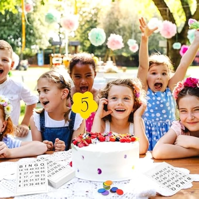 BINGO CARD - 60PCS WHITE