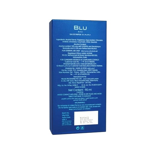 Blu For Male Eau de Parfum 90ml