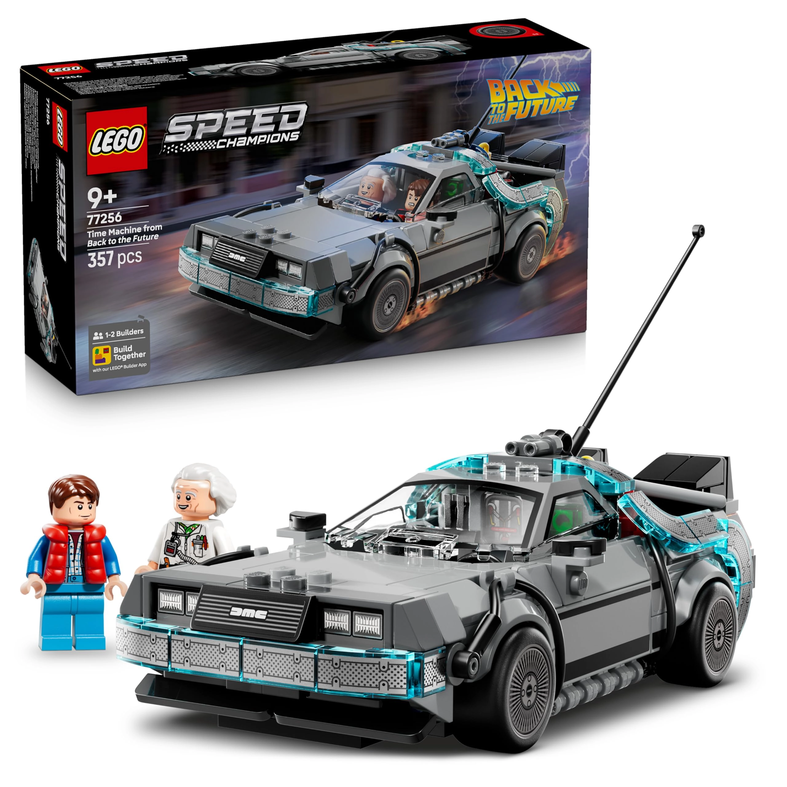 LEGO Time Machine from Back to the Future - Speed Champions
