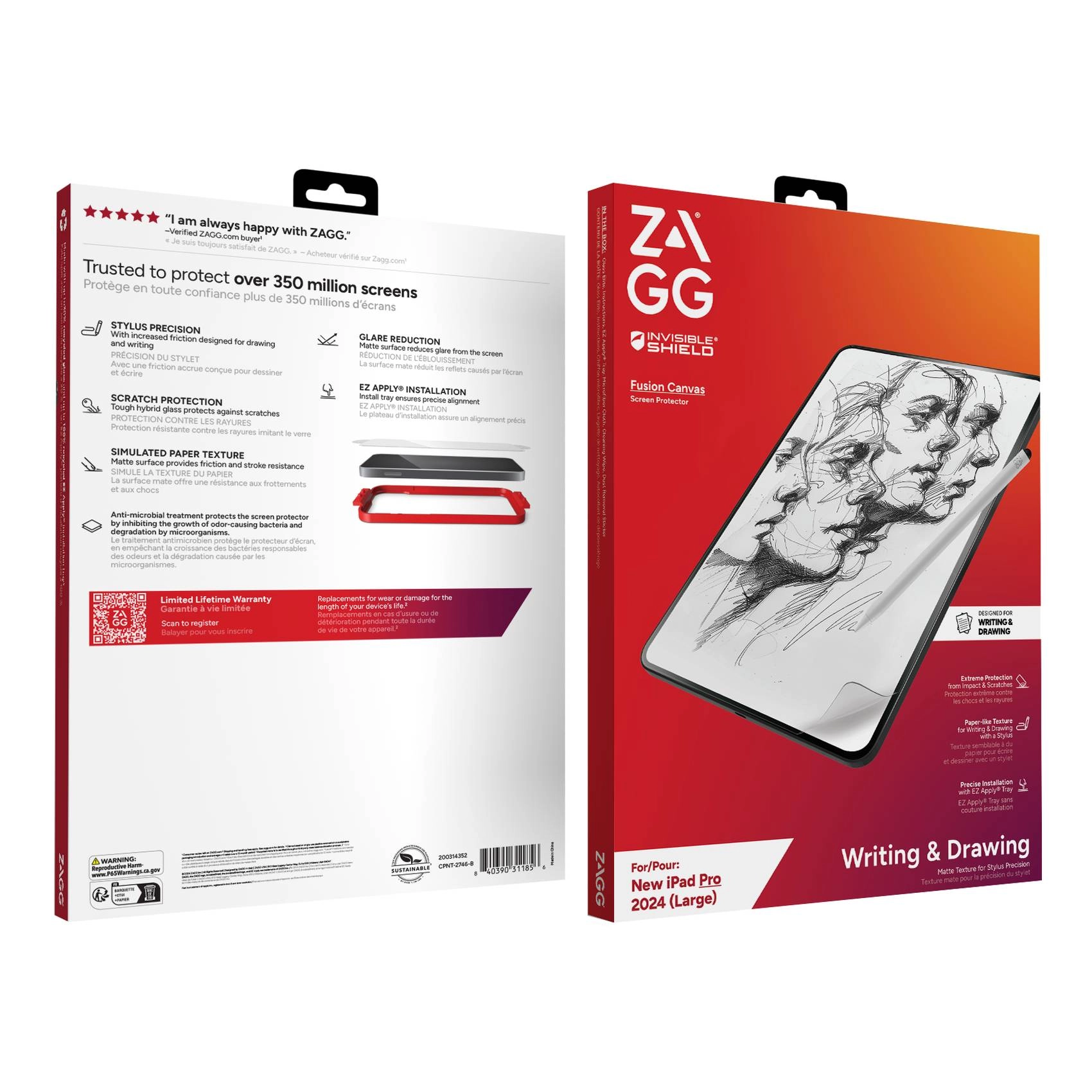 Canvas Screen Protector for Apple iPad Pro 13-inch M4