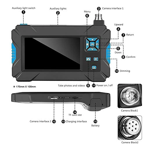 Endoscope Camera - 4.3-inch 1080p