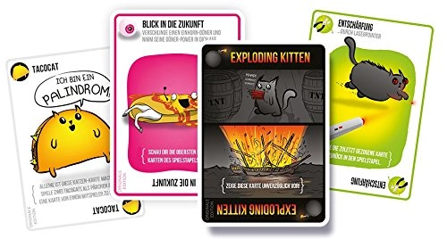 Exploding Kittens - Card Game (German)