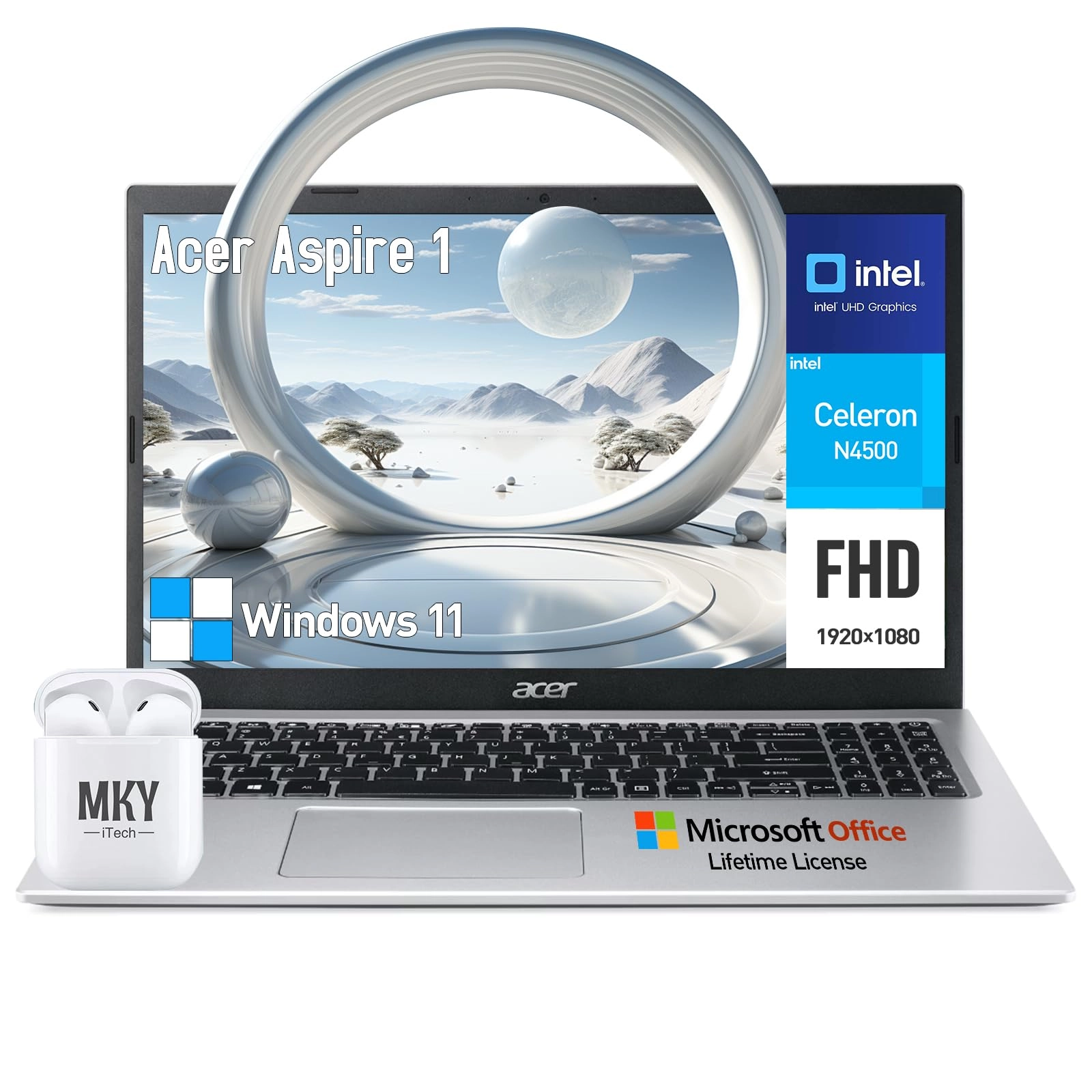 Acer Aspire 1 - 15.6'' 512GB SSD 16GB Celeron N4500