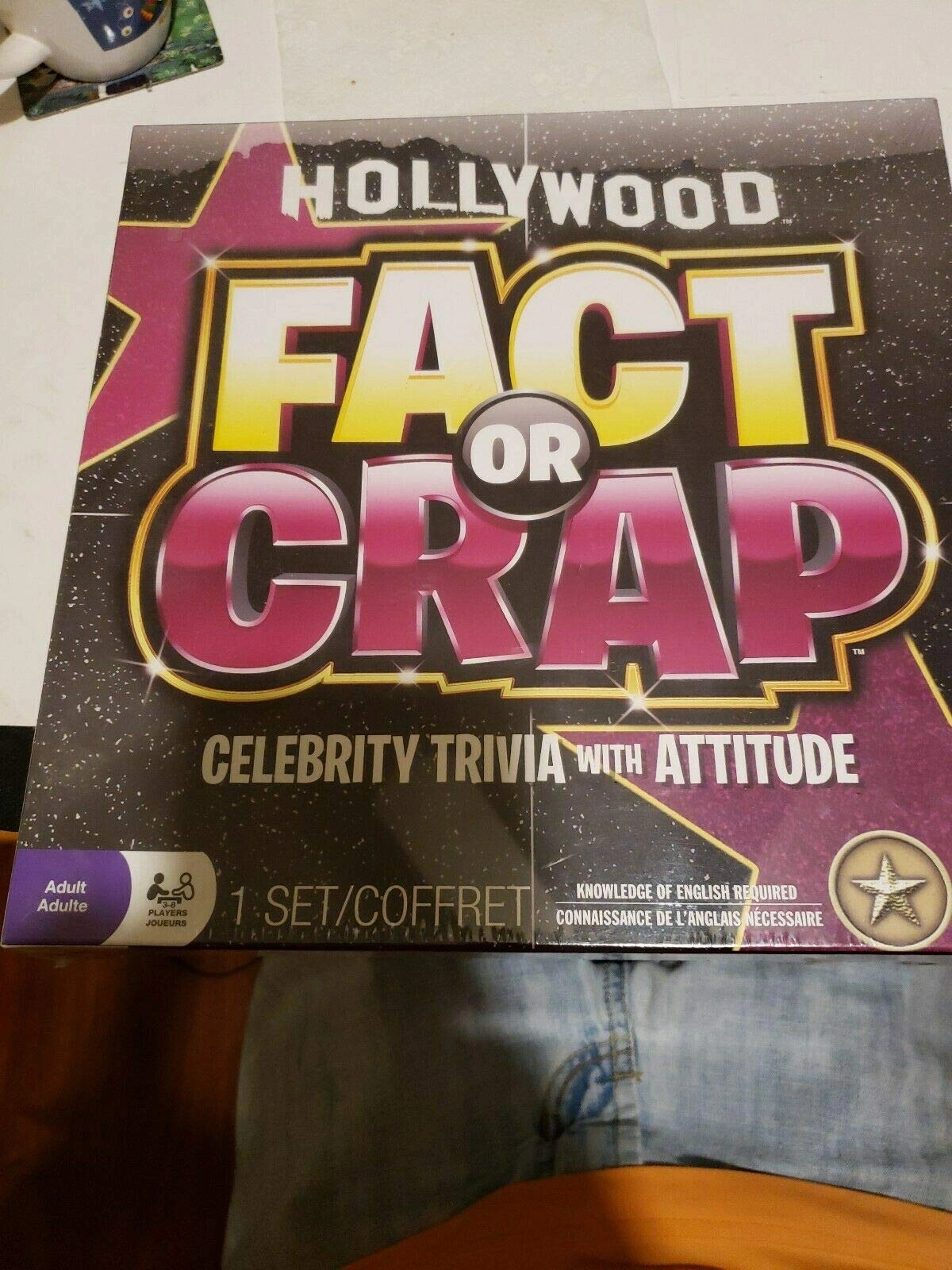 SPIN MASTER GAMES Fact or Crap Hollywood Edition