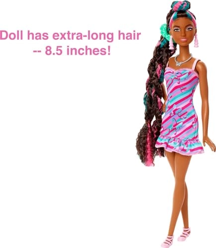 Barbie Totally Hair - Pink 8.5in hair
