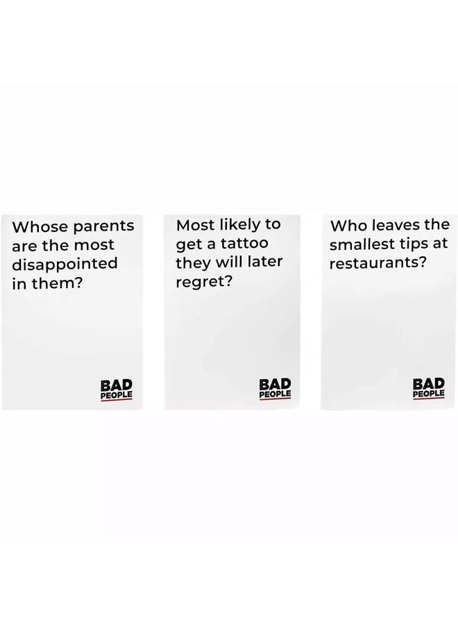 BAD PEOPLE: Villains - Card Game