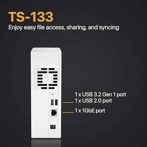 TS-133-14ST-US + IronWolf Drive 1-Bay 4TB - Preconfigured Seagate IronWolf Drive Bundle