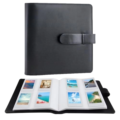 2x3" 256 Pockets PU Leather Photo Album