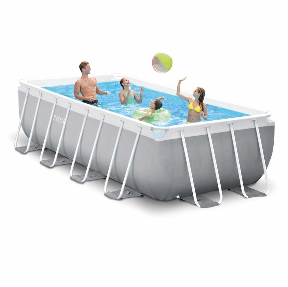 Intex Prism Frame Rectangular Pool - 6,836 liters