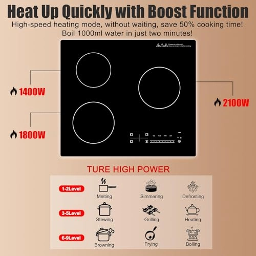 8653981162407 Induction hob