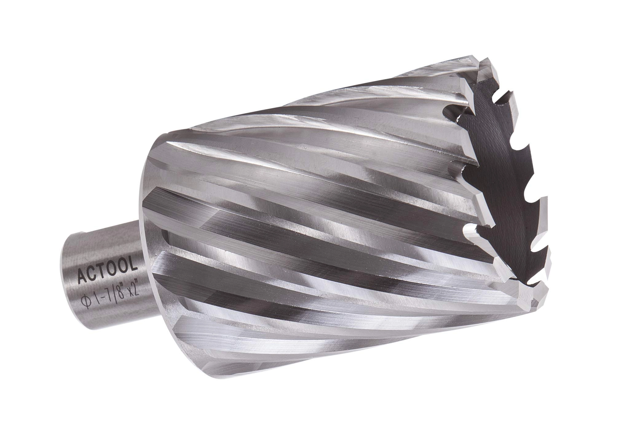 ANKA TOOL Annular Cutter - 1-7/8" Diameter 2" Depth of Cut 3/4" Weldon Shank