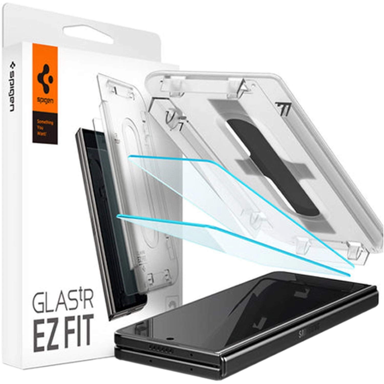 Spigen GLAStR EZ-Fit - Screen Protector Samsung Galaxy Z Fold5 2 Pack