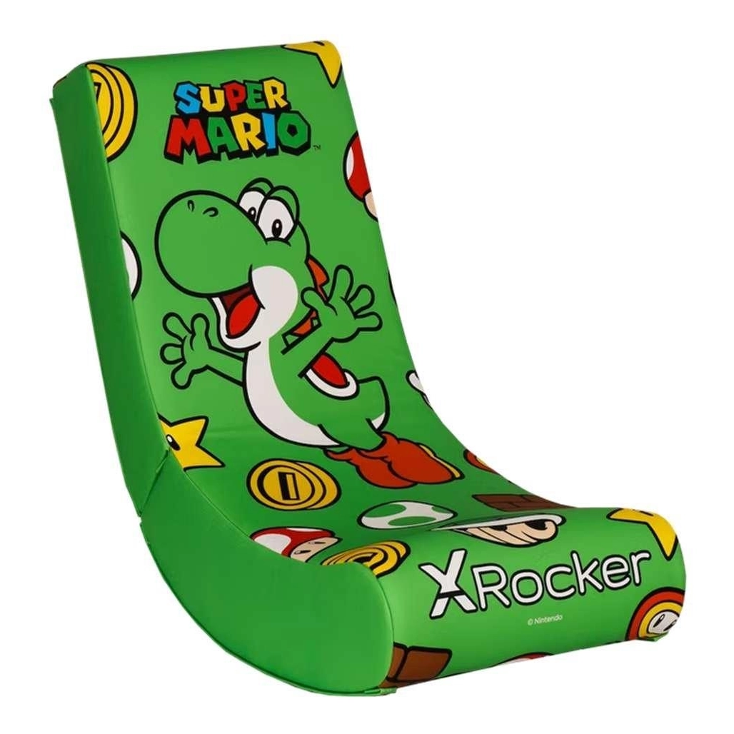 X Rocker Nintendo Video Rockers Yoshi Power Up Edition - Gaming Chair