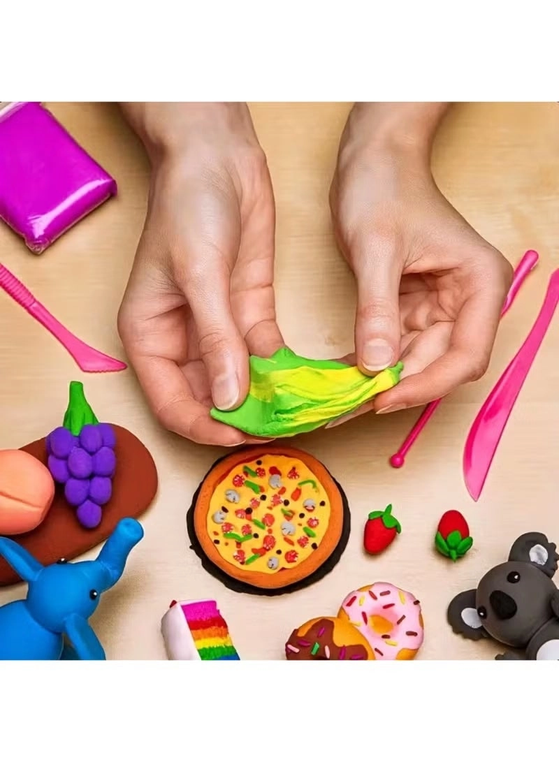 Air Dry Clay Craft Kit - 48 PC Soft Modeling Foam