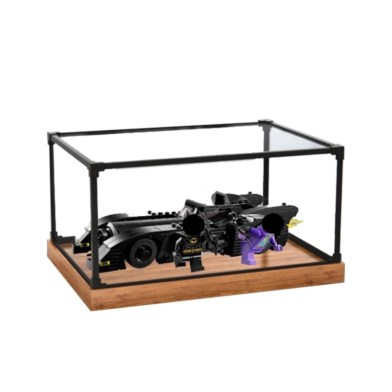 HCAEIOFJ Acrylic Display Case - fits 76224 Black Bottom