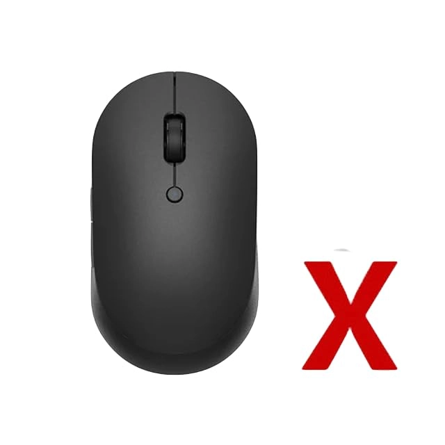 Generic Wireless Dual-Mode Mouse - Bluetooth USB