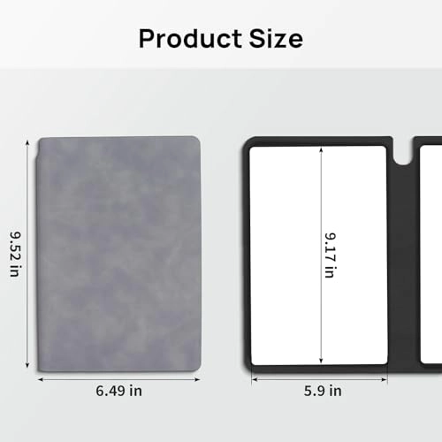 Reusable Whiteboard Notebook A5 - Blank 2 Pages