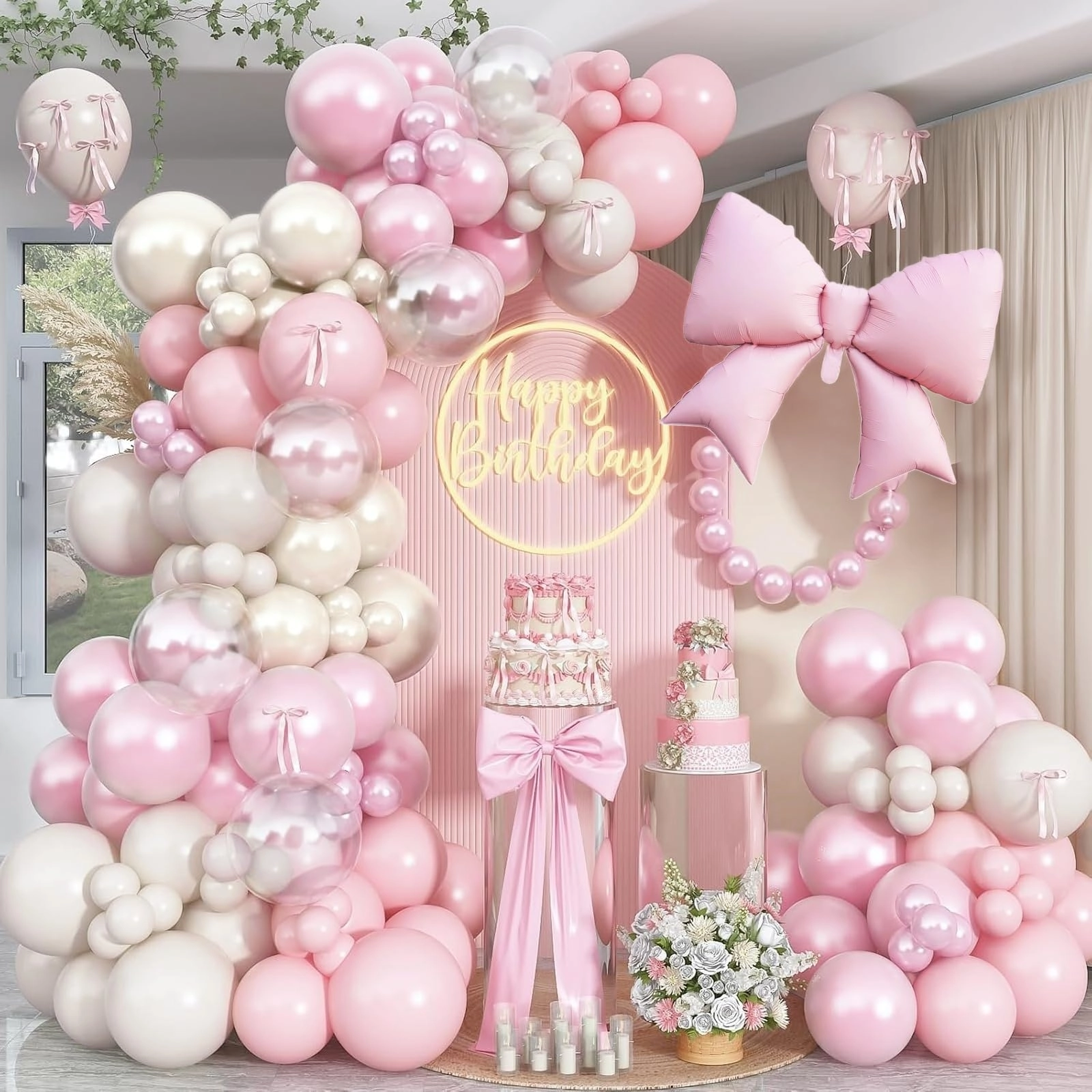 Balloon Arch Kit - 1.0 count Anniversary, Baby Shower, Birthday, Wedding