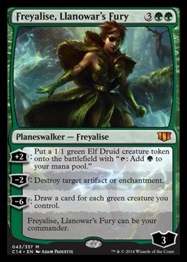 Magic: the Gathering Magic the Gathering Freyalise, Llanowar39s Fury 043337