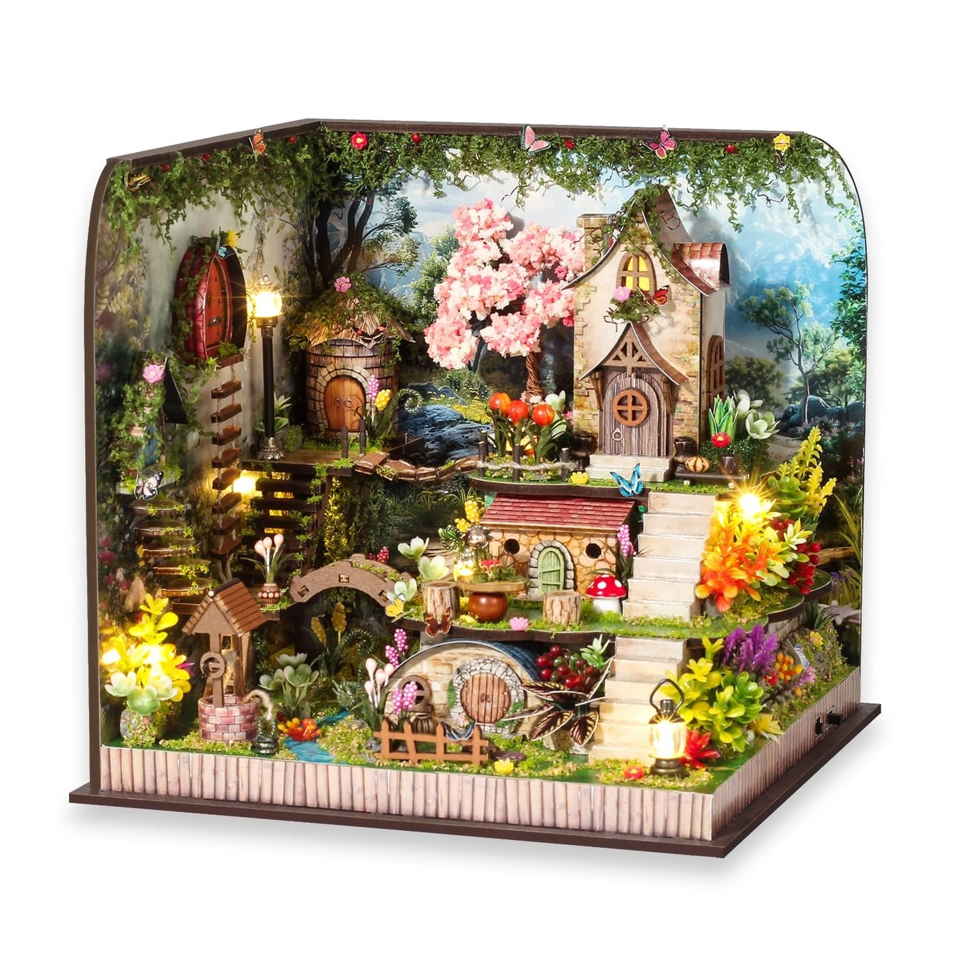 DIY Miniature Dollhouse Kit - Warm Moment 1:24